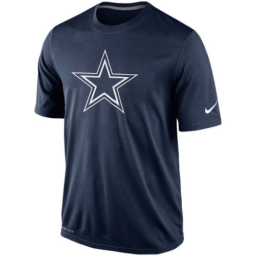 NFL Dallas Cowboys Nike Legend Logo Essential 2 Performance T-Shirt - Navy